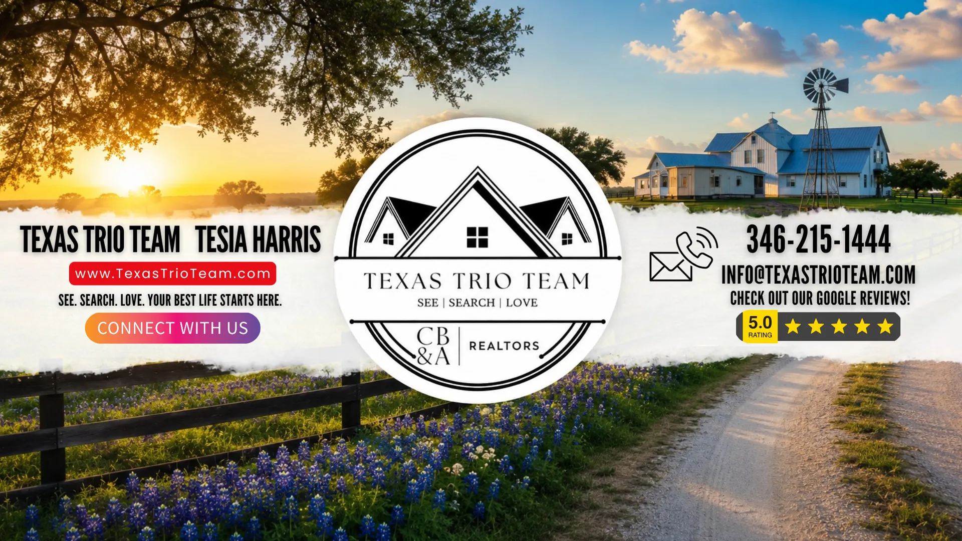 Texas Trio Team serving Central Texas